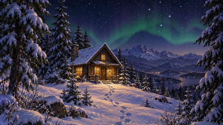 Aurora Forest — Nature & Cozy wallpaper