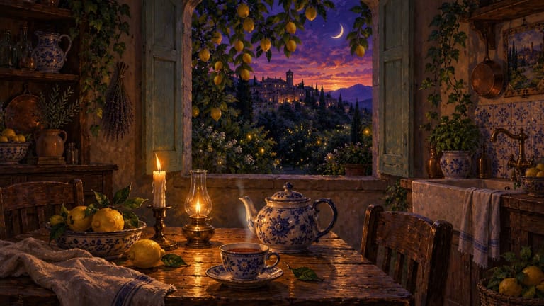 Lemon Kitchen — Nature & Cozy wallpaper